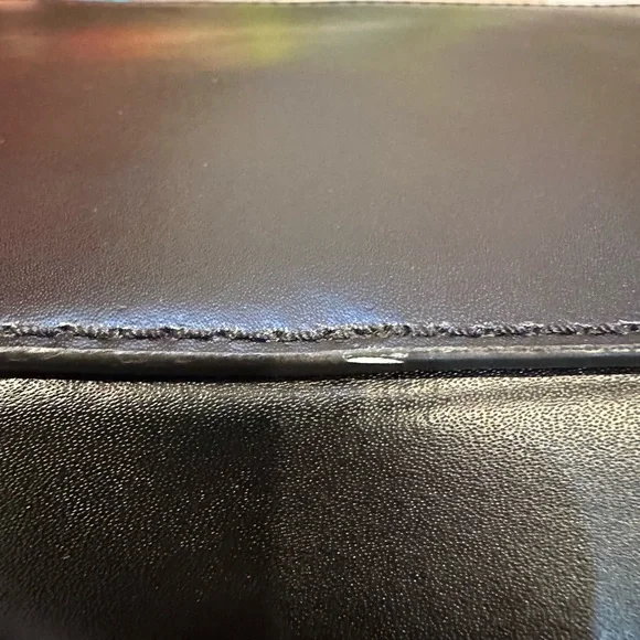 Kate Spade New York Black Leather Tote Bag - Picture 8 of 8